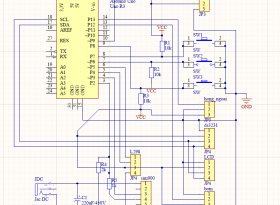 Mạch cho gà ăn tự động ứng dụng module sim900A, hiển thị app, tự động điều khiển